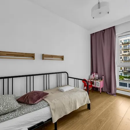 Apartman Bielany Business - Balcony, Parking - By Rentujemy Varsó